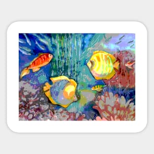 fishes Sticker
